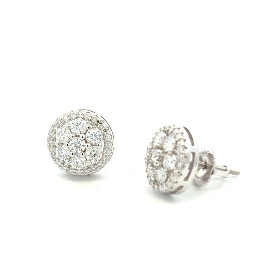 MEM-42 (Moissanite Stone Earring)