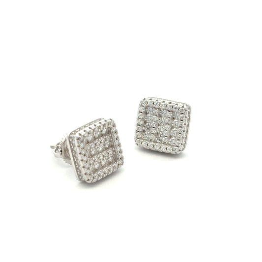 MEM-43 (Moissanite Stone Earring)