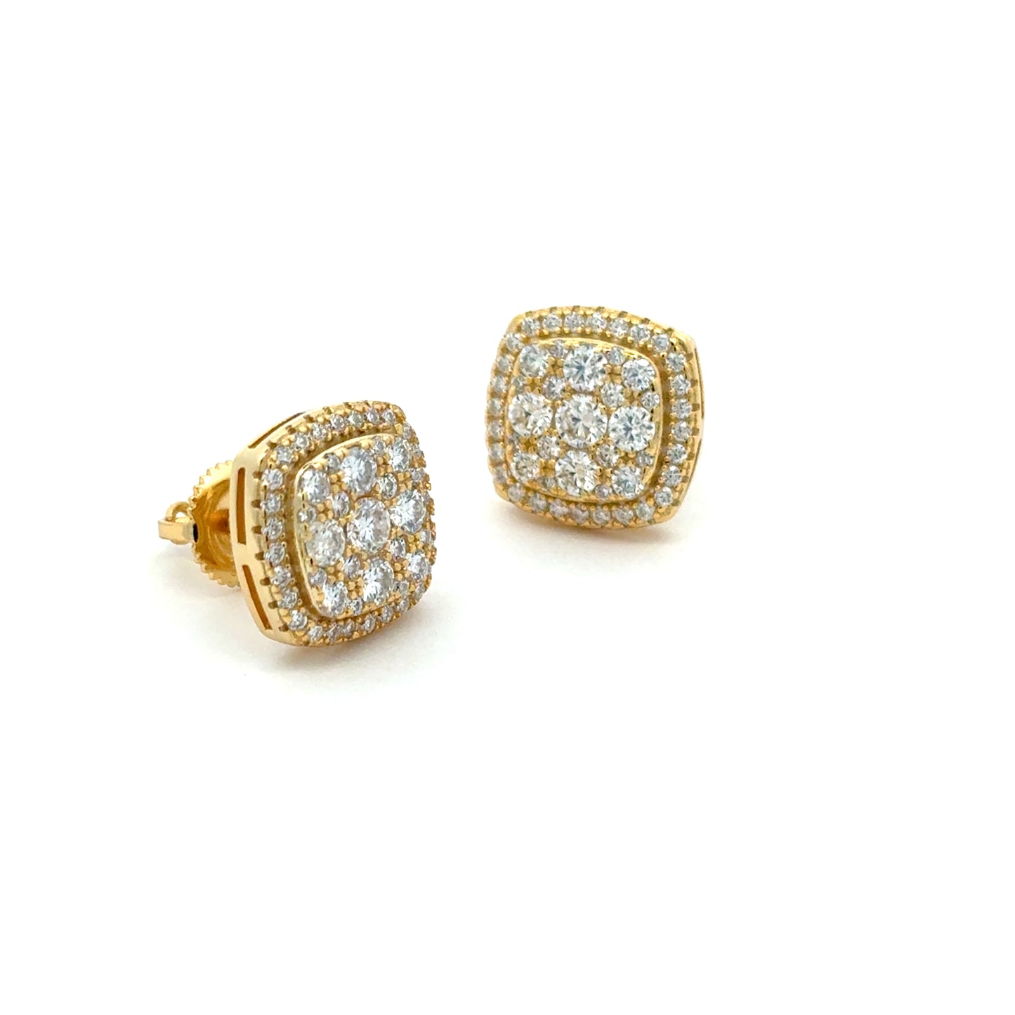 MEM-44 (Moissanite Stone Earring)