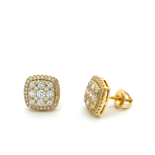 MEM-44 (Moissanite Stone Earring)