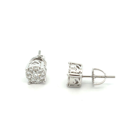 MEM-45 (Moissanite Stone Earring)