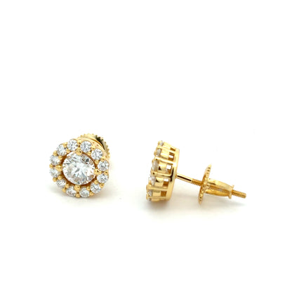 MEM-47 (Moissanite Stone Earring)