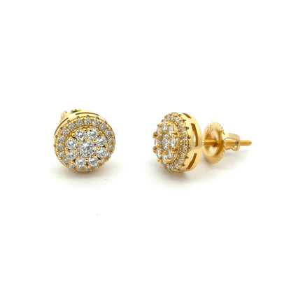 MEM-48 (Moissanite Stone Earring)