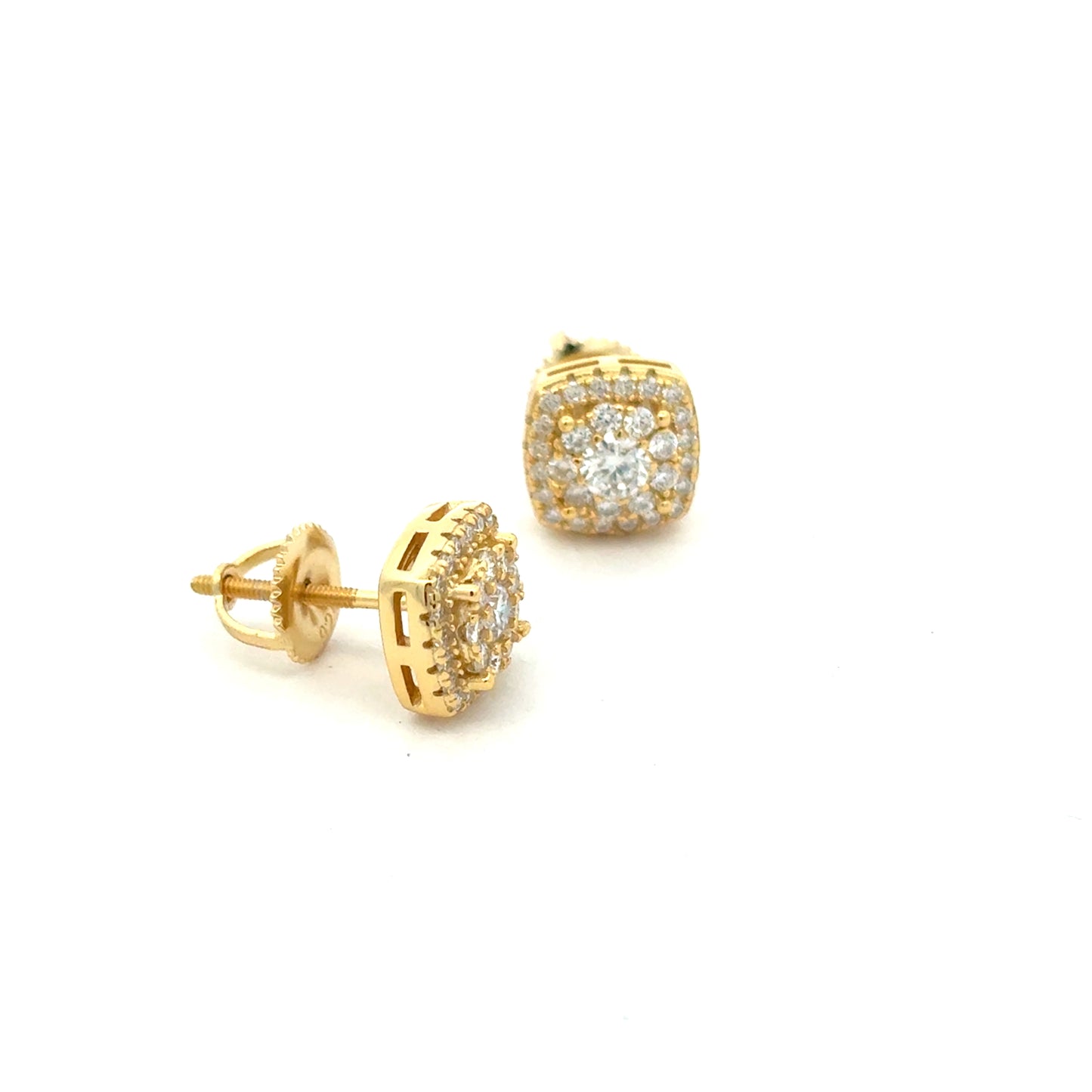 MEM-49 (Moissanite Stone Earring)