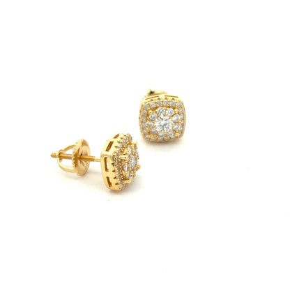 MEM-49 (Moissanite Stone Earring)