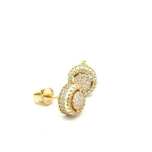 MEM-50 (Moissanite Stone Earring)