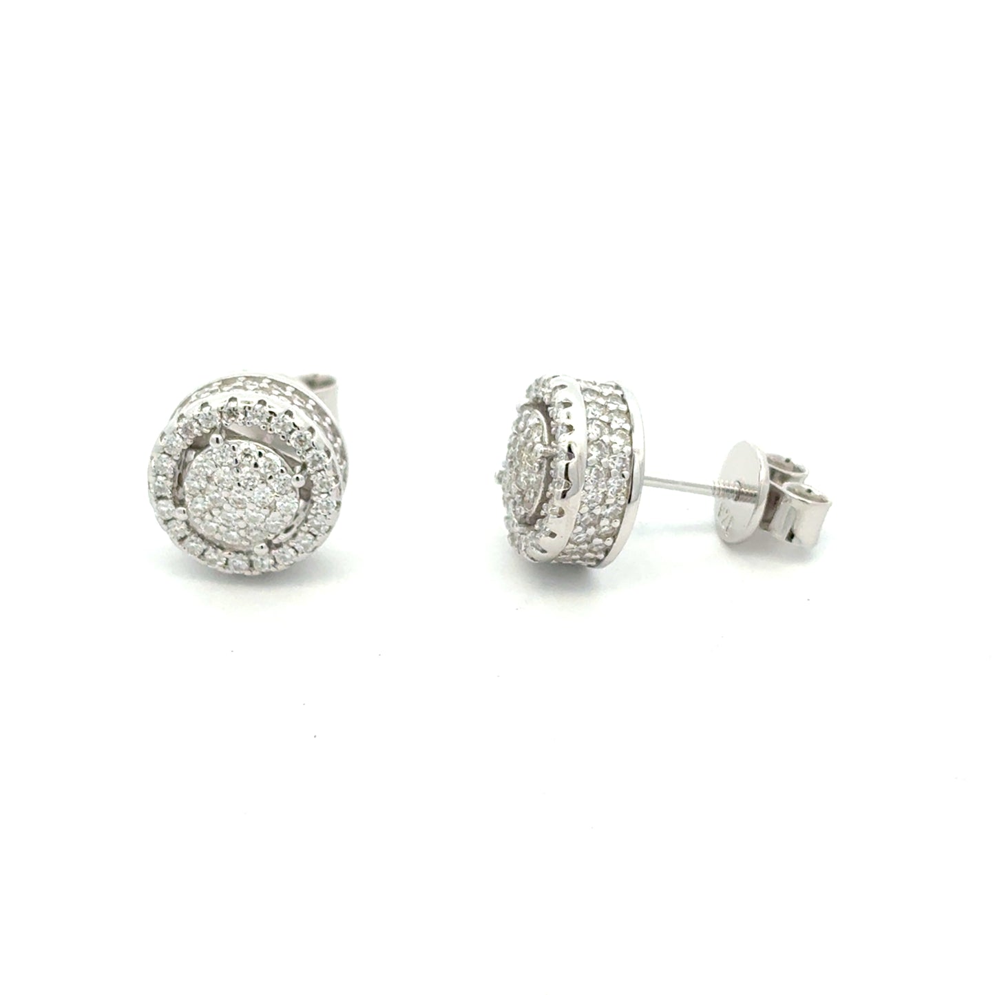 MEM-50 (Moissanite Stone Earring)
