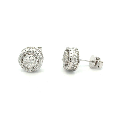 MEM-50 (Moissanite Stone Earring)