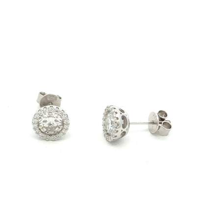 MEW-642-B (Moissanite Stone Earring)