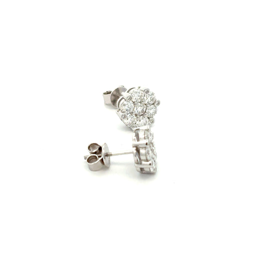 MEM-53 (Moissanite Stone Earring)