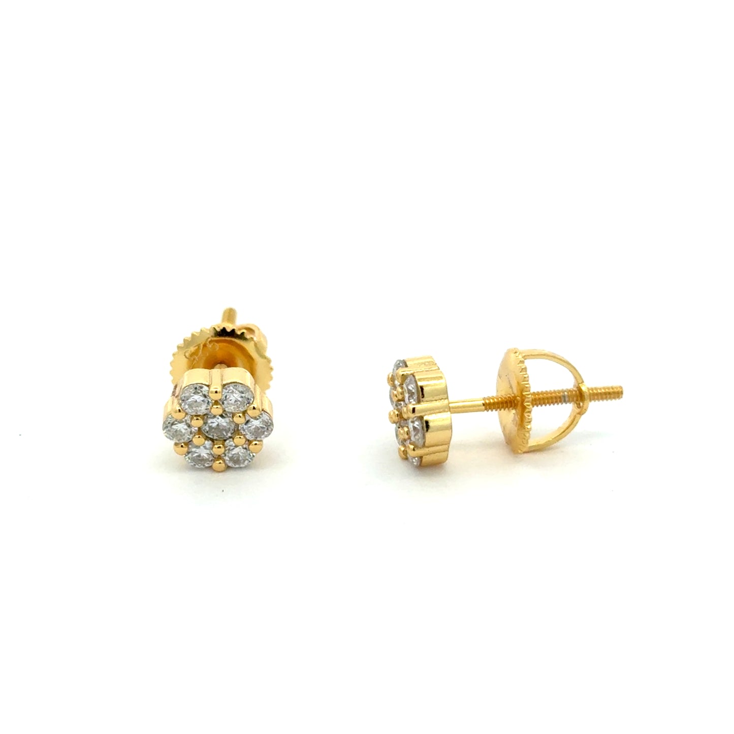 MEM-56 (Moissanite Stone Earring)