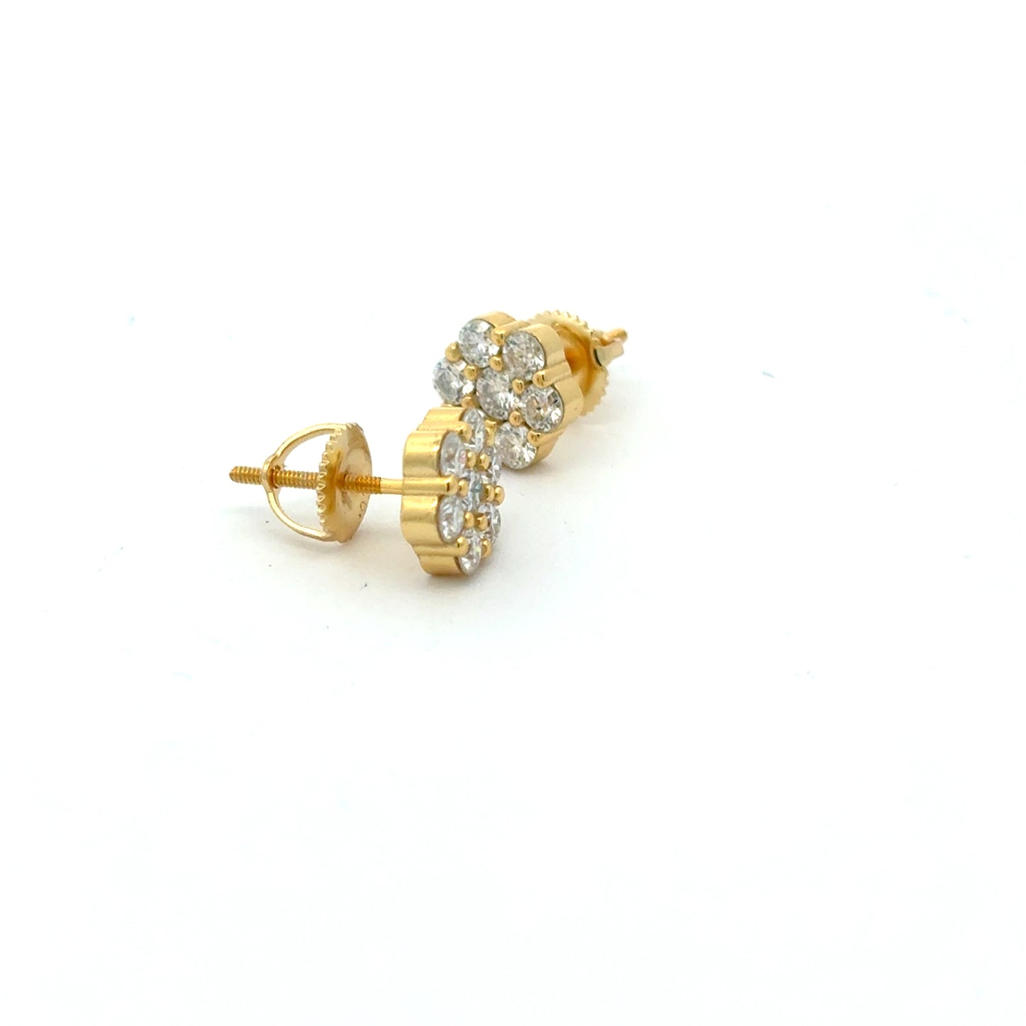 MEM-57 (Moissanite Stone Earring)