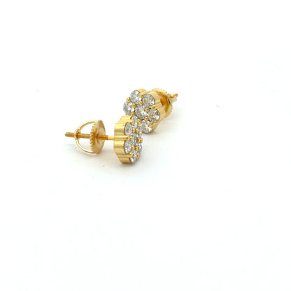 MEM-57 (Moissanite Stone Earring)