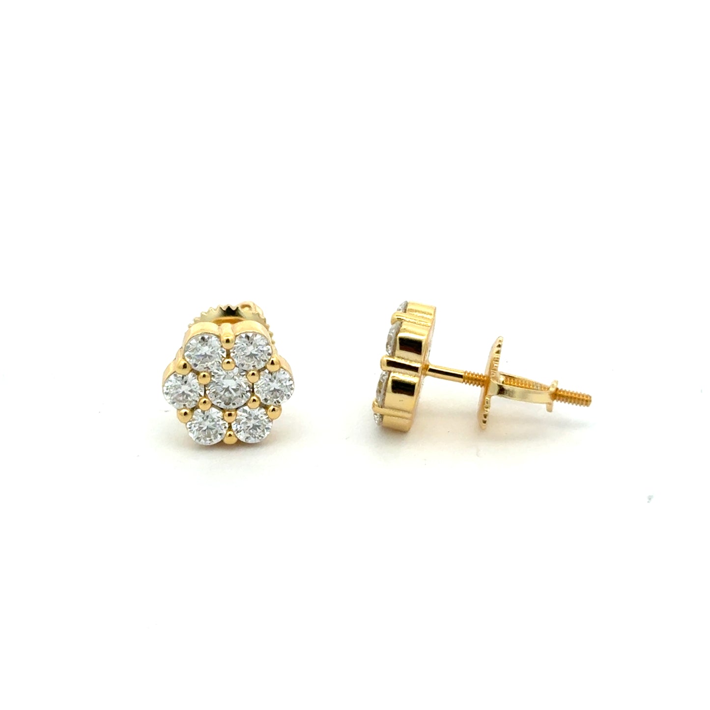 MEM-57 (Moissanite Stone Earring)