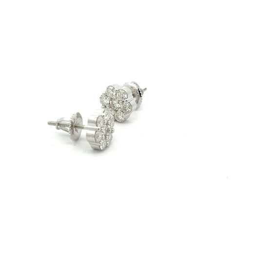 MEM-57 (Moissanite Stone Earring)