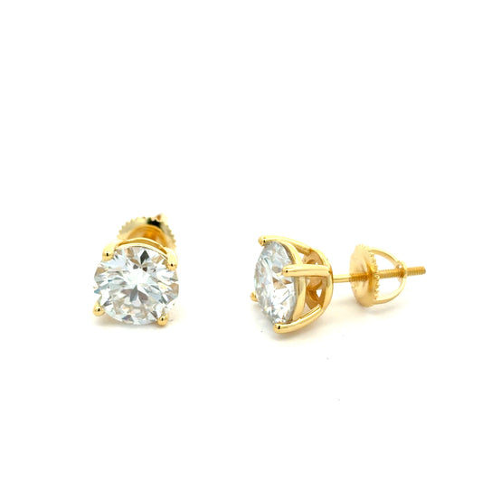 MEM-58 (Moissanite Stone Earring)