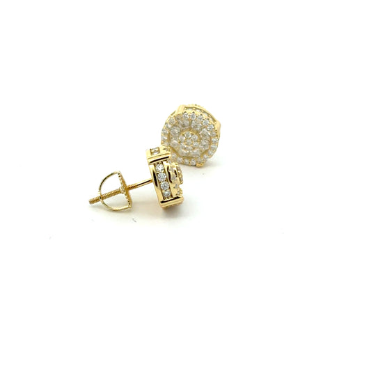MEM-59 (Moissanite Stone Earring)