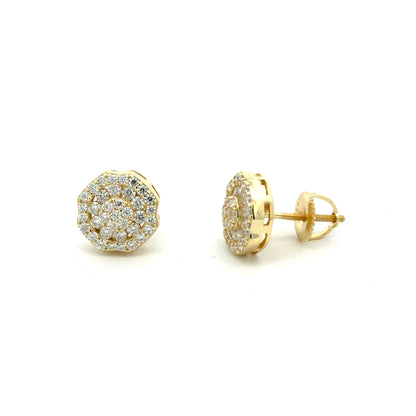 MEM-60 (Moissanite Stone Earring)