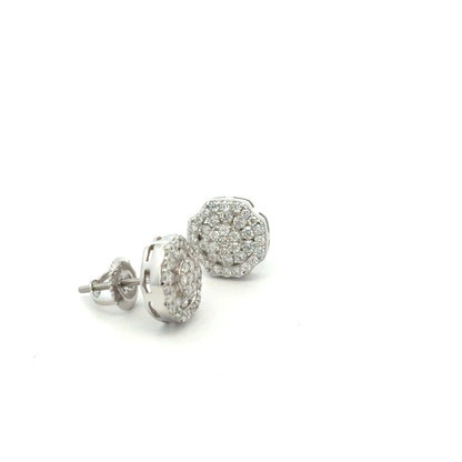 MEM-60 (Moissanite Stone Earring)