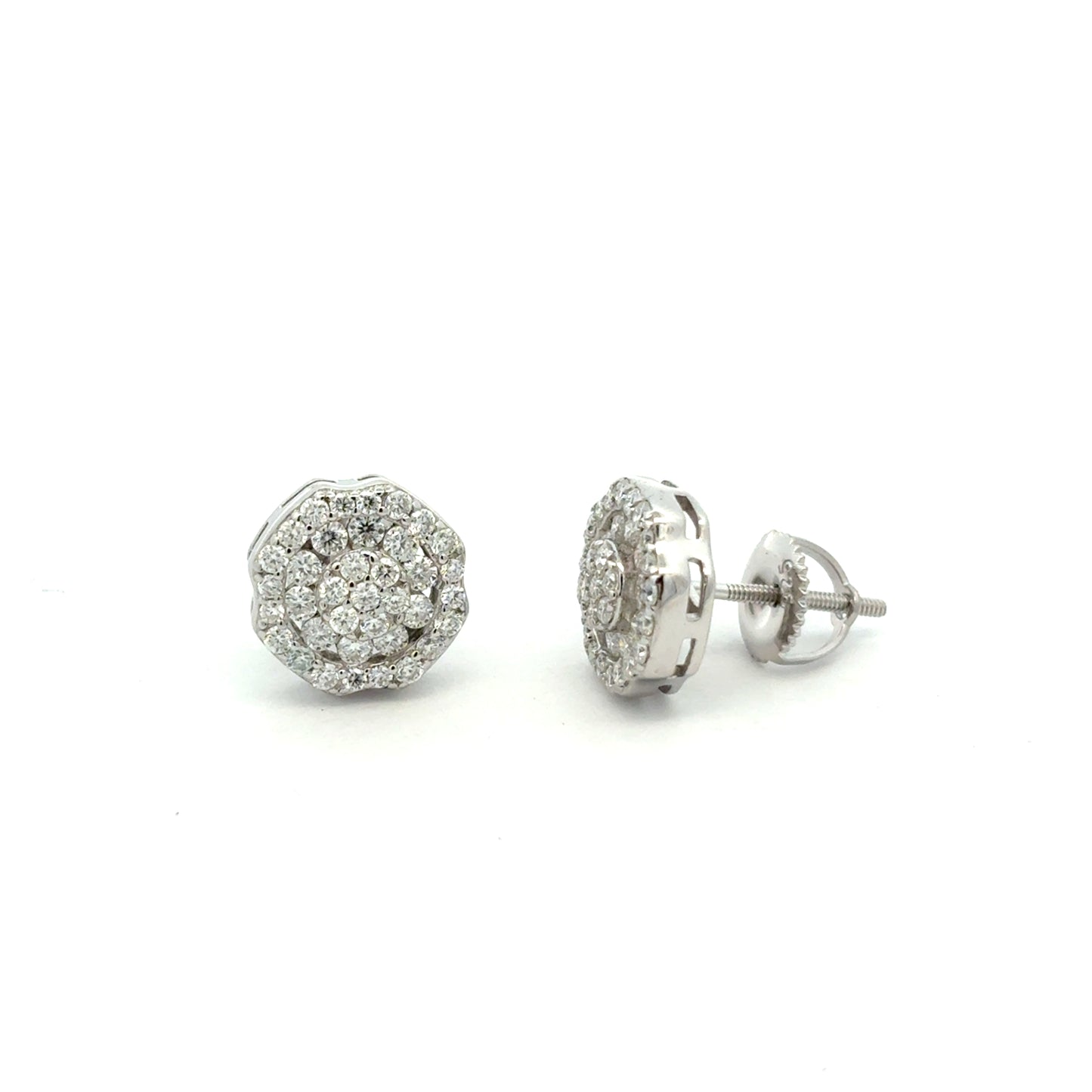 MEM-60 (Moissanite Stone Earring)