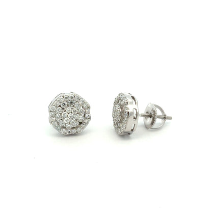 MEM-60 (Moissanite Stone Earring)
