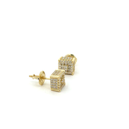 MEM-64 (Moissanite Stone Earring)