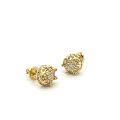 MEM-65 (Moissanite Stone Earring)