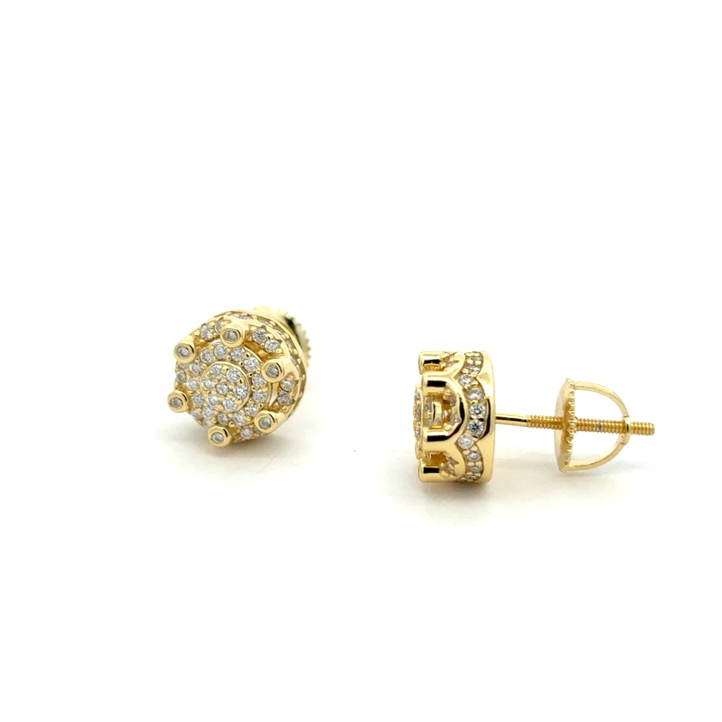 MEM-65 (Moissanite Stone Earring)
