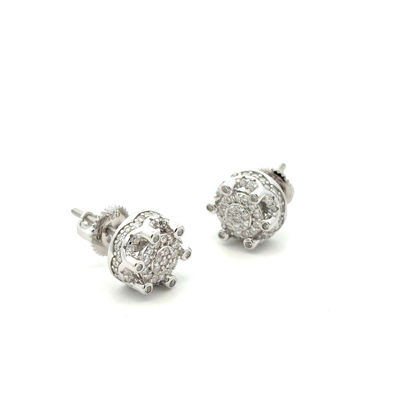 MEM-65 (Moissanite Stone Earring)