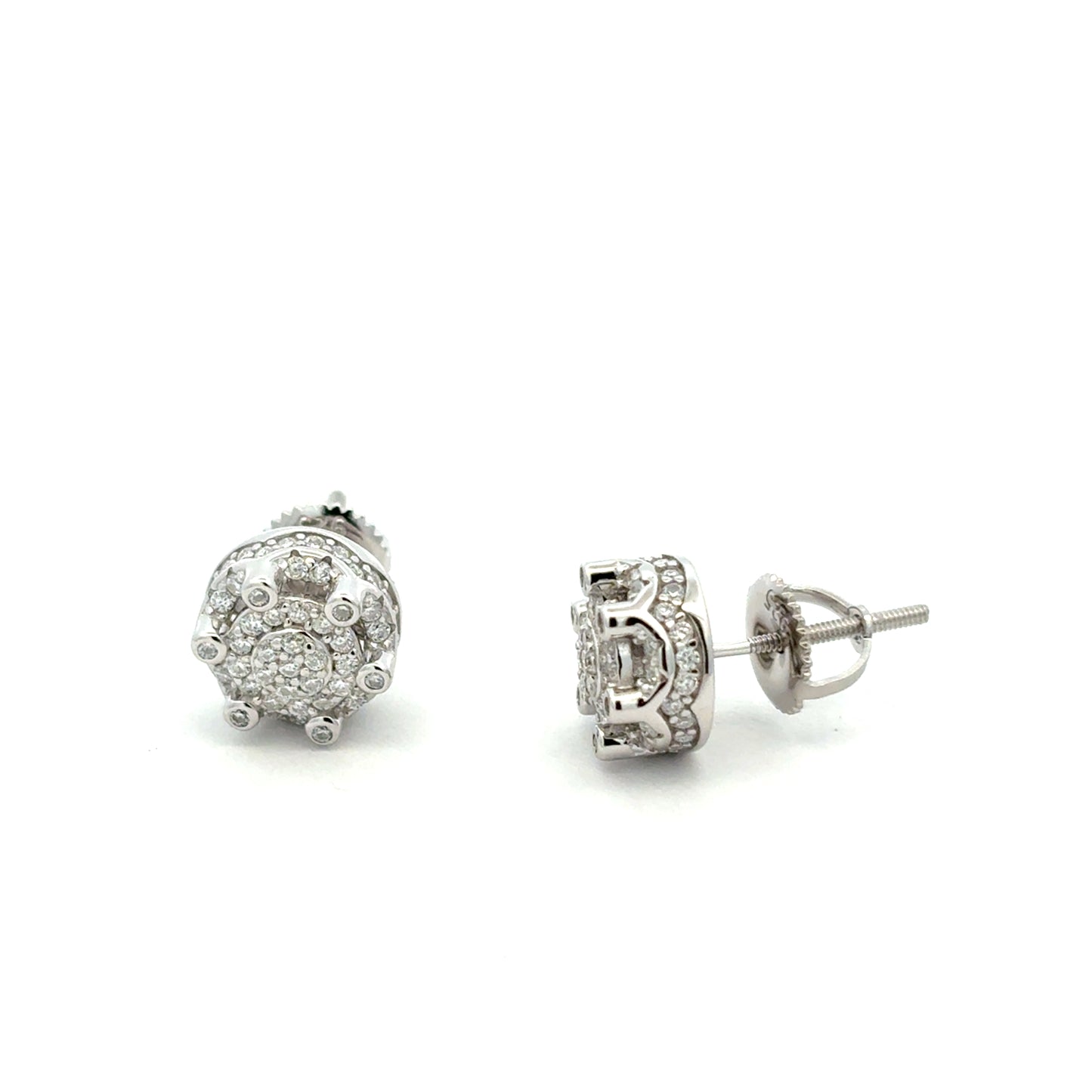 MEM-65 (Moissanite Stone Earring)