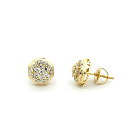 MEM-66 (Moissanite Stone Earring)