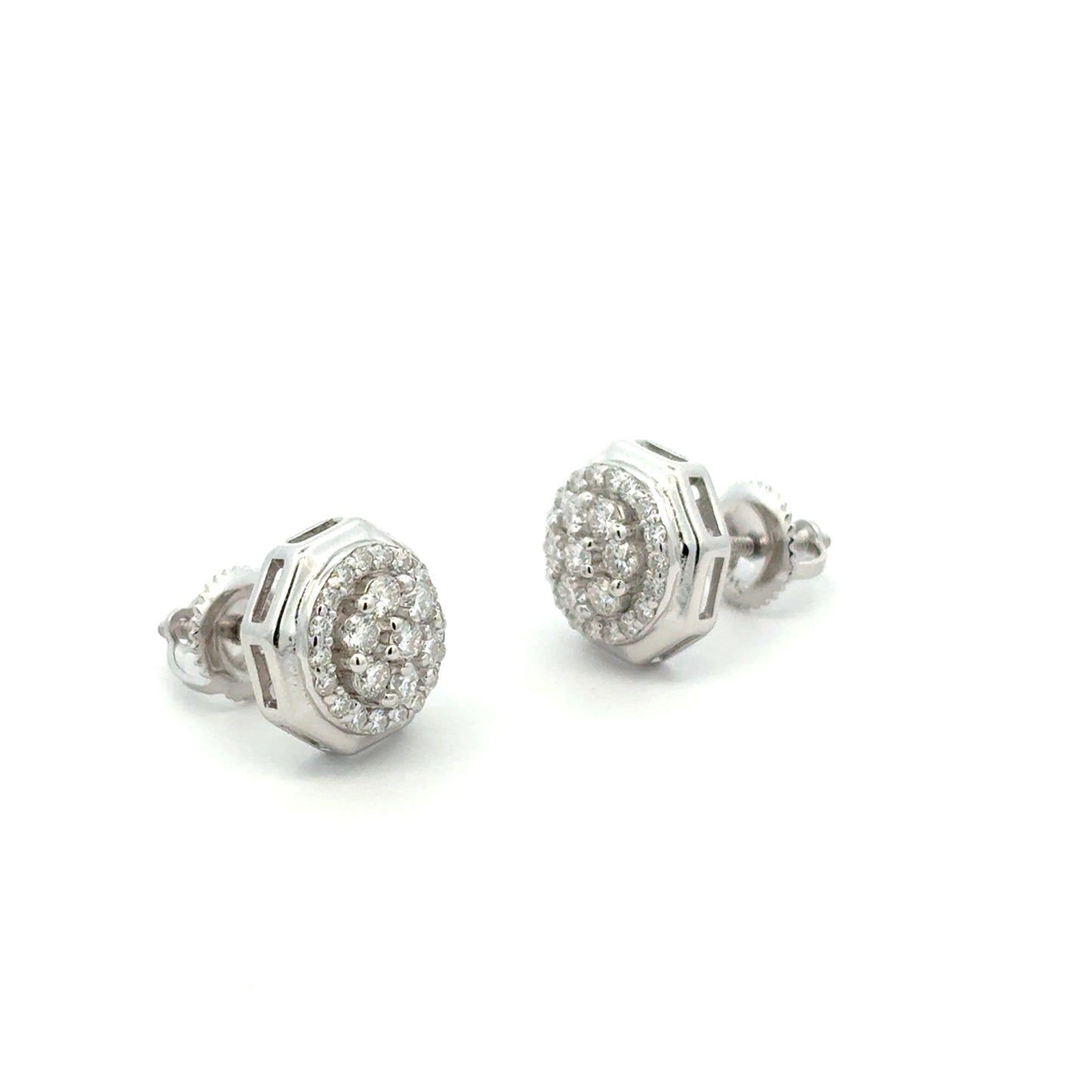 MEM-66 (Moissanite Stone Earring)