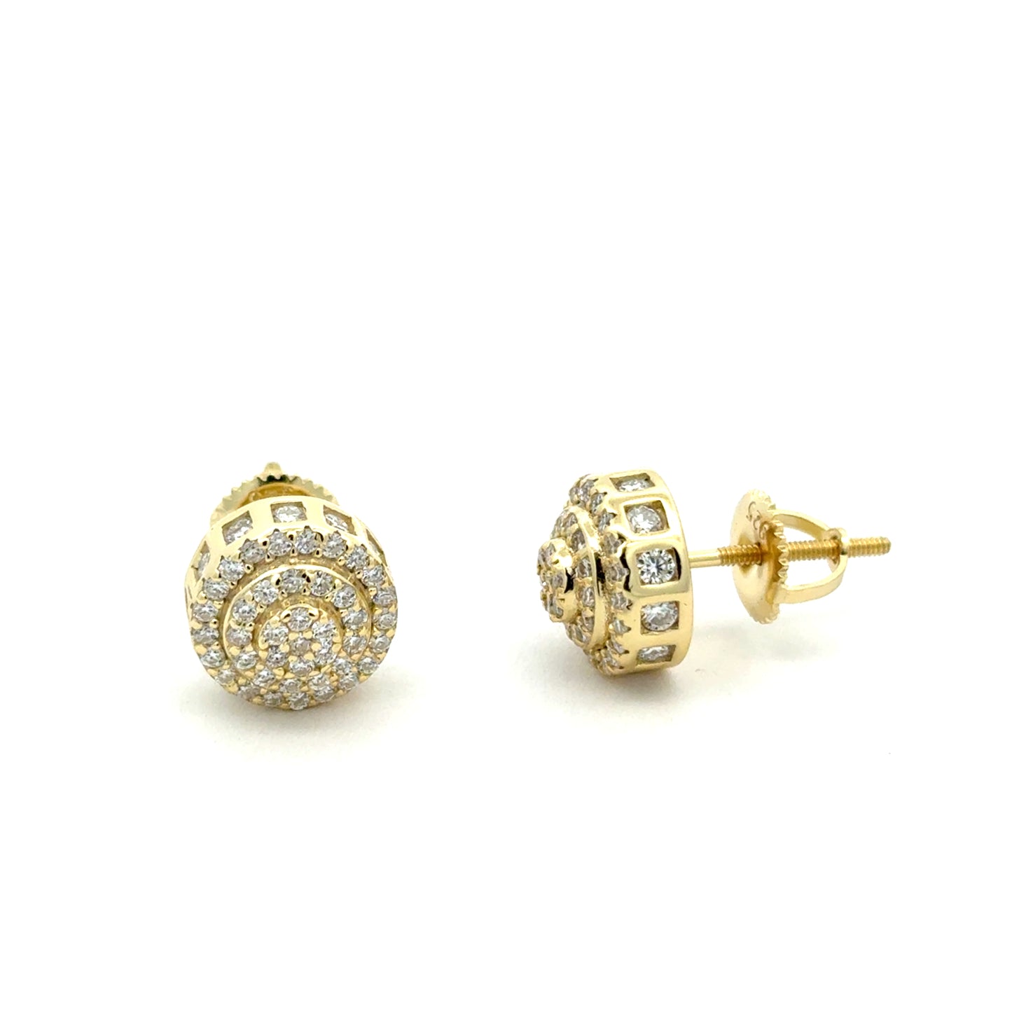 MEM-68 (Moissanite Stone Earring)