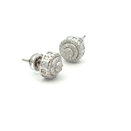 MEM-68 (Moissanite Stone Earring)
