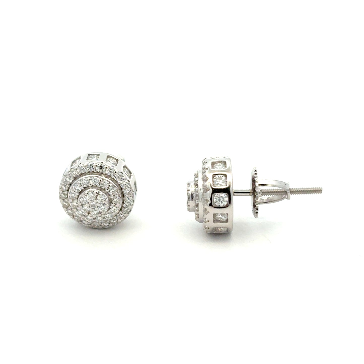 MEM-68 (Moissanite Stone Earring)