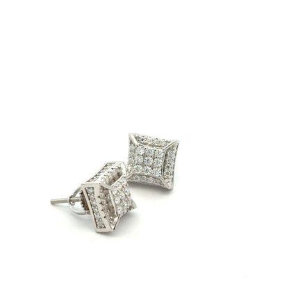 MEM-69 A (Moissanite Stone Earring)