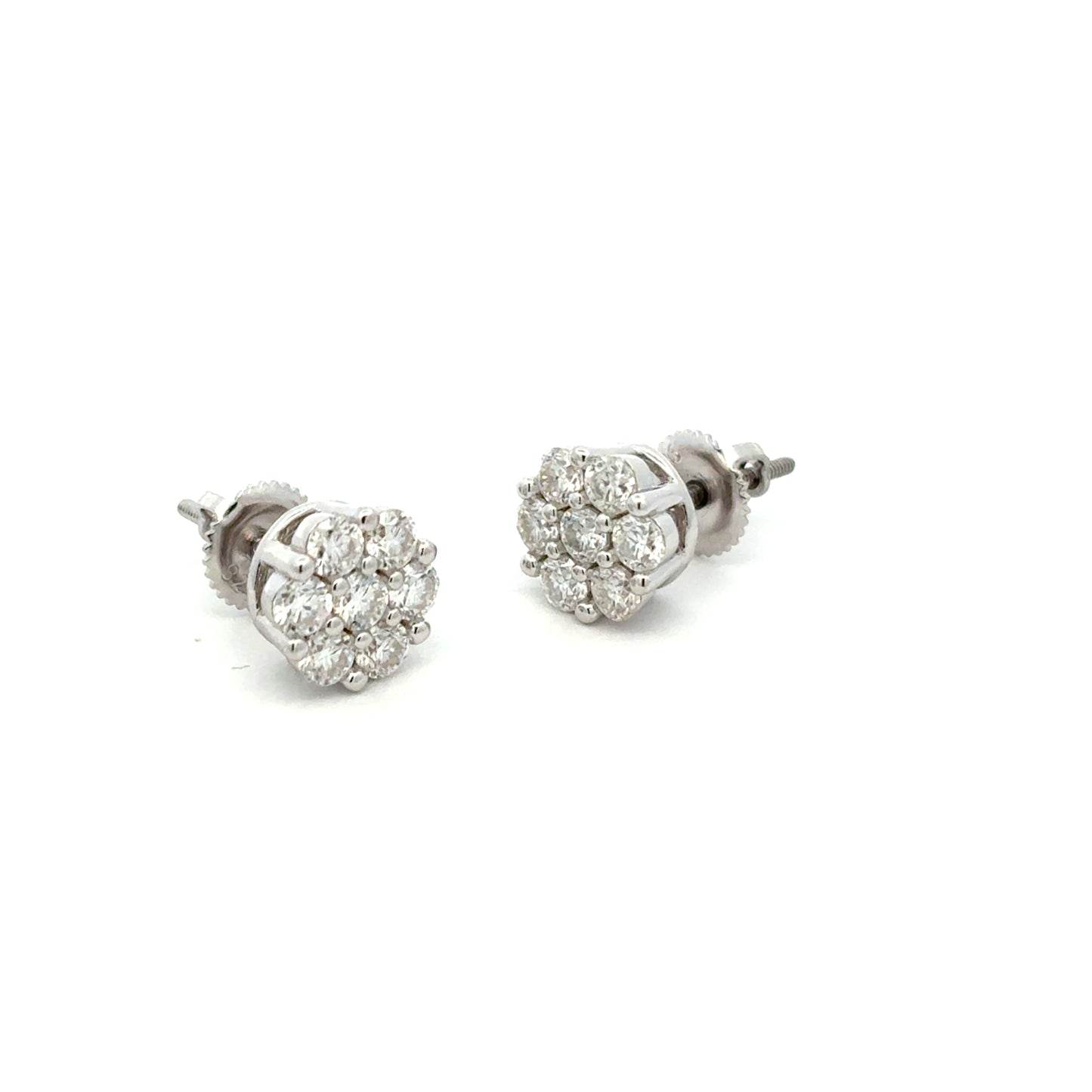 MEM-72(Moissanite Stone Earring)