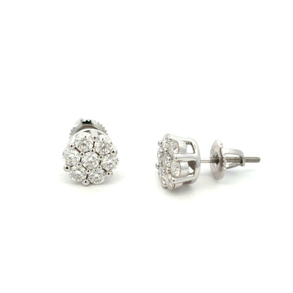 MEM-72(Moissanite Stone Earring)