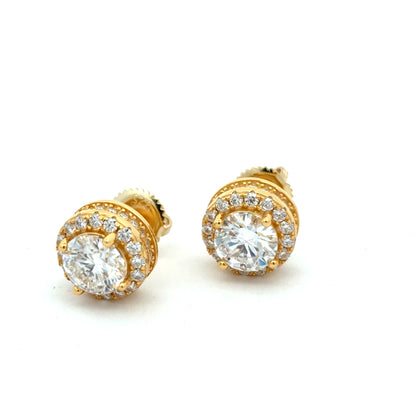 MEM-80 * (Moissanite Earrings)