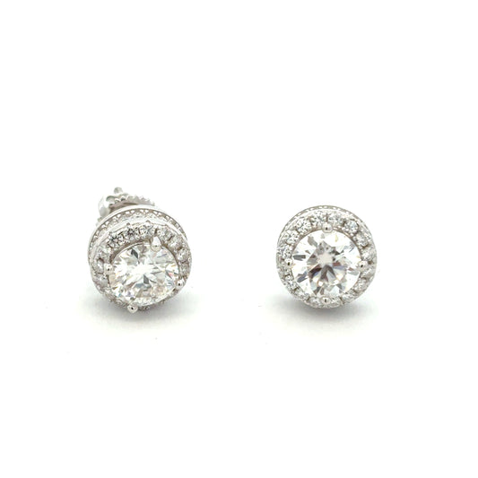 MEM-80 * (Moissanite Earrings)