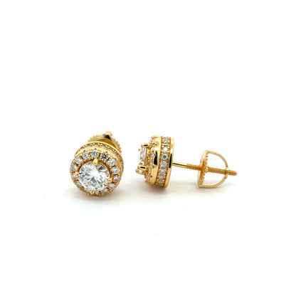 MEM-81 * (Moissanite Earrings)