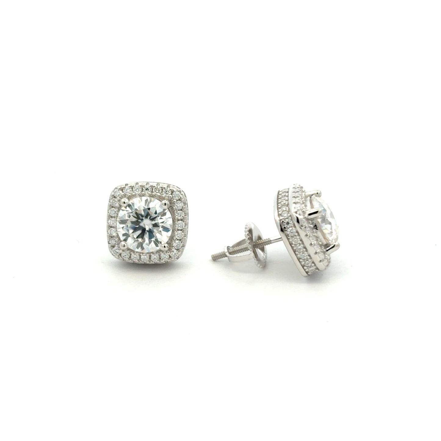 MEM-83 * (Moissanite Earrings)
