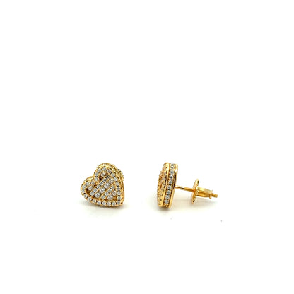 MEM-91 A (Moissanite Stone Earring)