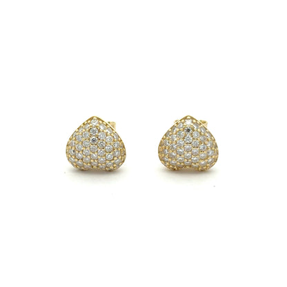 MEW-611 * push back (Moissanite Stone Earring)