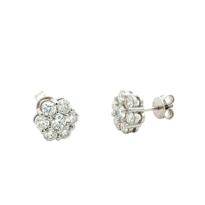 MEW-623 (Moissanite Stone Earring)