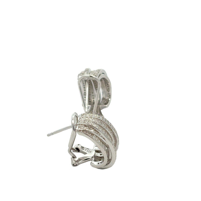 MEW-625 (Moissanite Stone Earring)