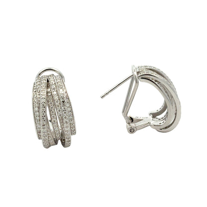 MEW-625 (Moissanite Stone Earring)