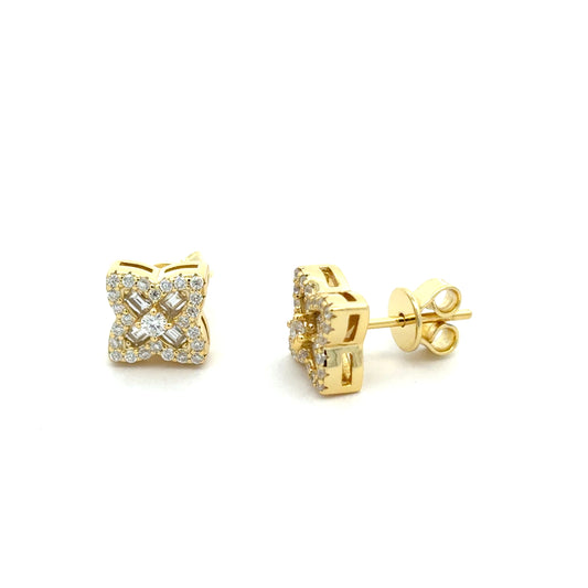 MEW-633 (Moissanite Stone Earring)