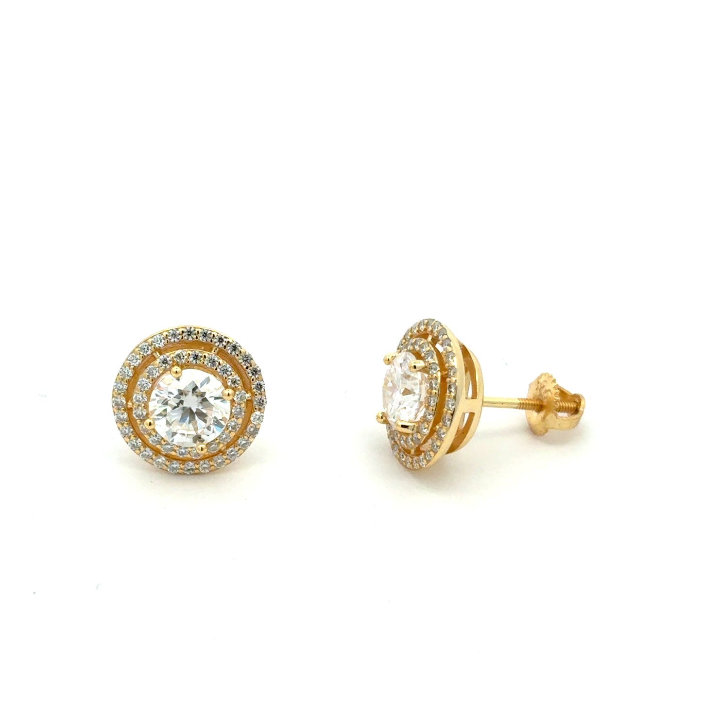 MEW-641-A(Moissanite Stone Earring)