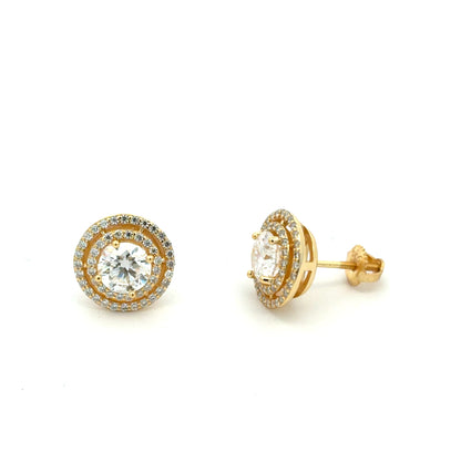 MEW-641-A(Moissanite Stone Earring)